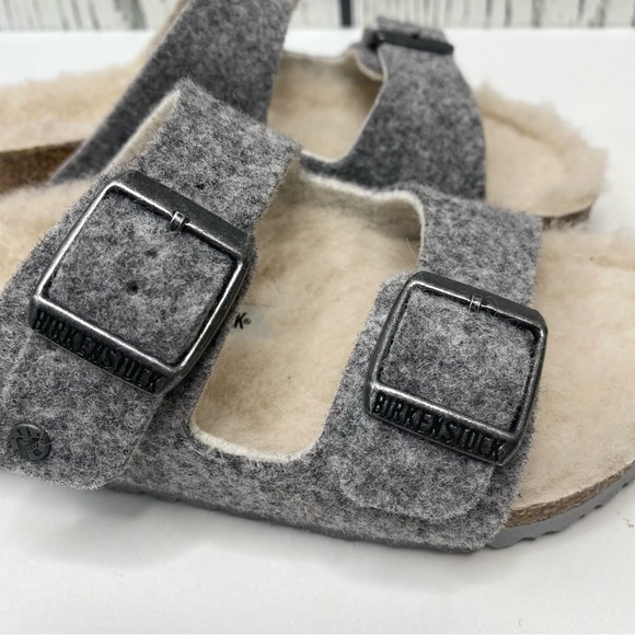 Birkenstock Arizona Happy Lamb Kids slides size 13 - Picture 2 of 8